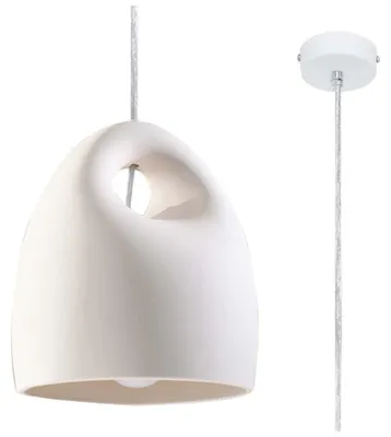 Produktbild von Keramik-Pendelleuchte BUKANO 1xE27 15W Keramik 126x25x25cm Sollux Lighting