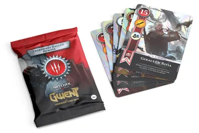 Immagine prodotto di Eroi della Ballata Leggendaria di Gwent – Set 10 Carte Foil Ufficiali