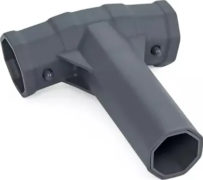 Produktbild von Bestway® Ersatzteil T-Verbinder (grau/ClickConnect System™) für ausgewählte Bestway® APX 365™ Pools, rund