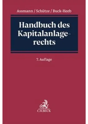 Obrázek produktu pro Handbuch des Kapitalanlagerechts