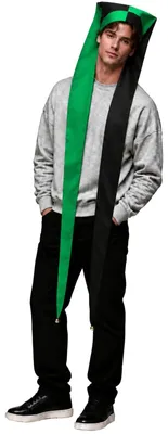 Narrenkappe für Erwachsene, Unisex, mittelalterlich, Halloween, Karneval