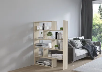 Produktbild von Bücherregal KAROL 1 Standregal Regal Sonoma