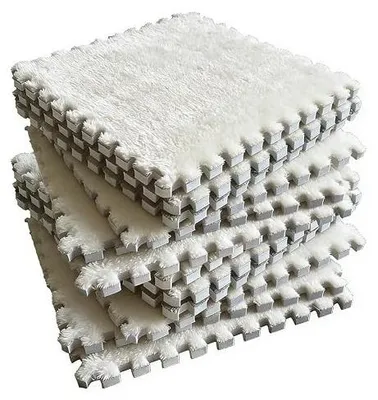 Zdjęcie produktu dla Mata piankowa puzzle dla dzieci 12 elementów 30X30 cm zielona