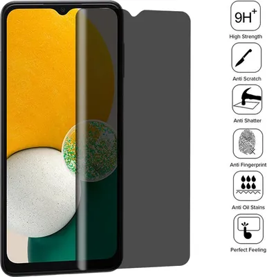 Immagine prodotto di Per Samsung Galaxy A13 5G / A04S 3D LCD Display 0,2 mm H9 Privacy vetro temperato Nuovo