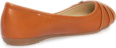 Produktbild von Ballerinas Damen Schuhe Sommerschuhe; Camel/37