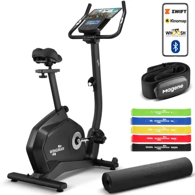 Zdjęcie produktu dla Treningowy rower stacjonarny Wingman STX9 Pro - czarny