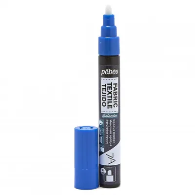 Produktbild von Pebeo Setacolor Opaque Textil Marker 7A, Blau