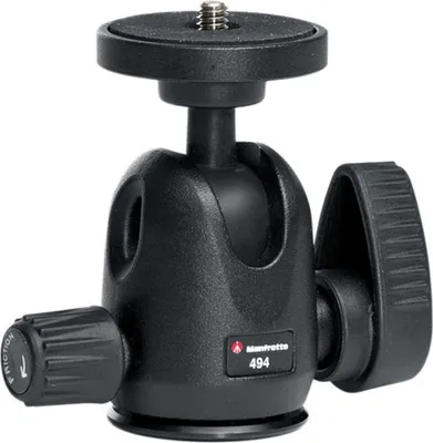 Image de Manfrotto MH494-BH tête de trépied Aluminium noir 1/4" Ball