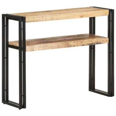 Produktbild von Konsolentisch 90x30x75 cm Raues Mangoholz