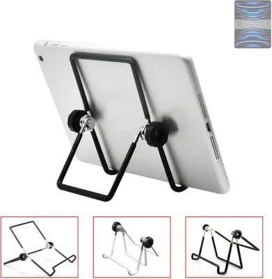 Produktbild von K-S-Trade Tablet-Ständer Tablet-Halterung Tablet-Aufsteller kompatibel mit Apple iPad Pro 12.9 (2022) Wi-Fi faltbarer Tischständer Tablet Halterung