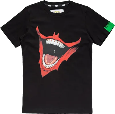 Produktbild von Replay The Joker Herren Batman und Joker Limitierte Auflage T-Shirt In Schwarz Rot (M)