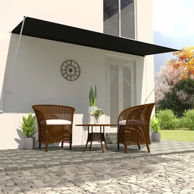Image de Store rétractable 400×150 cm Anthracite