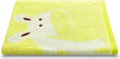 Produktbild von grace grand spa Handtuch mit niedlichem Tiermotiv Grün One Size