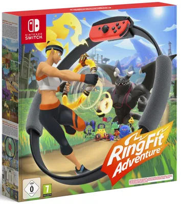 Zdjęcie produktu dla Nintendo Ring Fit Adventure, Nintendo Switch, E10+ (powyżej 10 lat)