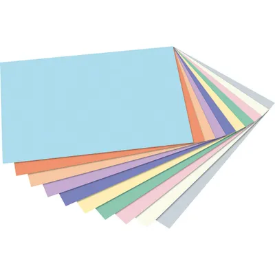 Produktbild von Folia Paper - Craft Paper Folia A4 100vel 10 Pastellfarben | Pack von 100 Blättern