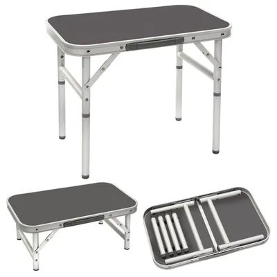 Immagine prodotto di Bo-Camp Tavolo da campeggio pieghevole 56 x 34 cm Alluminio e MDF