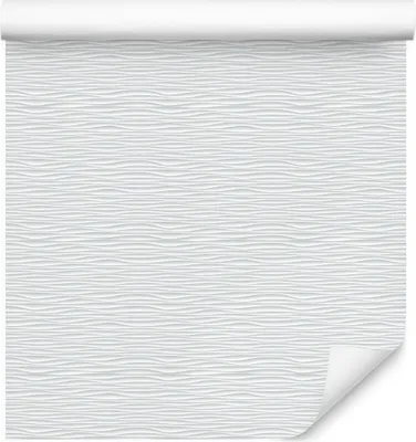 Immagine prodotto di 10m VLIES WALLPAPER rotolo effetto 3D astrazione geometrica onde 6390
