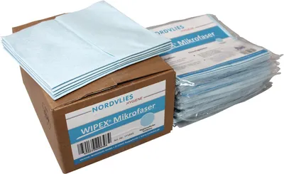 Produktbild von Nordvlies Mikrofaser-Wischtuch blau - 110445