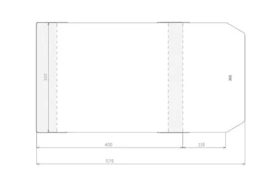 Zdjęcie produktu dla Okładka regulowana 300x510mm (50szt)