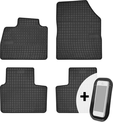 Image de Tapis de sol en caoutchouc pour voiture Tapis de sol pour voiture Set de 4 pièces - convient à Renault Scenic IV à partir de 2016