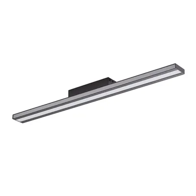 Produktbild von Lucande Smart LED-Deckenleuchte Leicy schwarz 8 cm RGB CCT