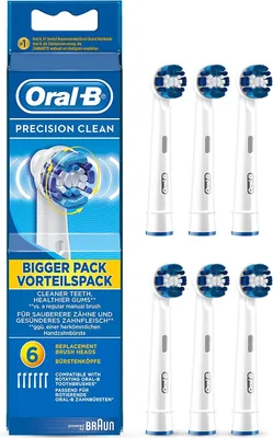 Produktbild von Oral-B Precision Clean , 6 Stück(e), Weiß, 3 Monat( e), Oral-B, Box