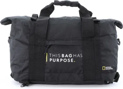 Produktbild von National Geographic Pathway Foldable Duffel Bag S Reisetasche Black