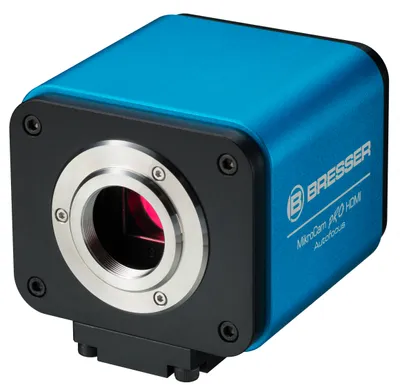 Produktbild von Bresser Mikroskopkamera HDMI Autofokus Full HD mit Messfunktion WiFi SD-Slot für Industrie