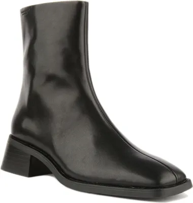 Zdjęcie produktu dla Skórzane botki damskie Vagabond Blanca czarne - undefined / black
