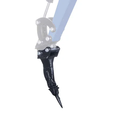 Produktbild von Scheppach Reißzahn für Mini-Bagger EXC1400 | 3 verschiedene Zahnaufsätze | 525 x 195 x 175 mm