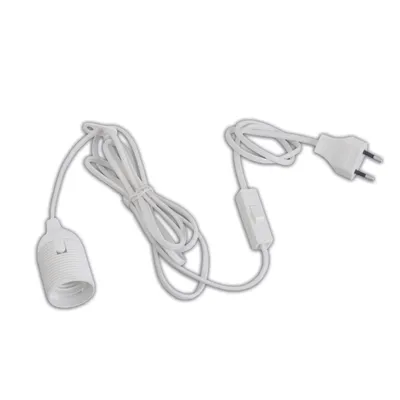 Produktbild von Pendel für Papierstern mit Stecker in weiß "PENDRA", E27, weiß, Kunststoff