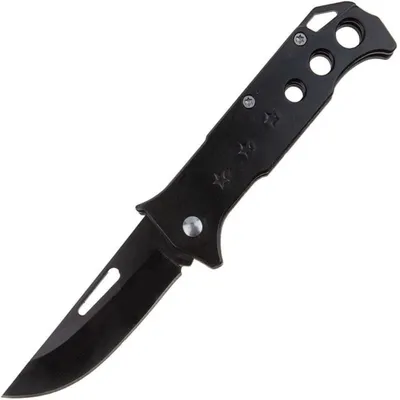 Zdjęcie produktu dla Outdoorowy składany nóż MY-40832 - Czarny | Praktyczny i kompaktowy KP40832
