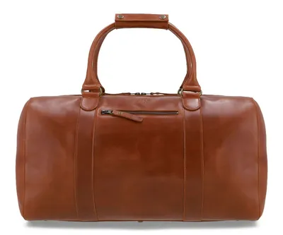 Produktbild von Buckle & Seam Leder Weekender Willow - Cognac / Blau