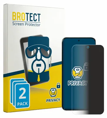 Produktbild von 2x BROTECT Sichtschutzfolie für Motorola Edge 70 Fusion Plus Anti-Spy Privacy Sichtschutz Blickschutz Folie Blaulicht-Schutz