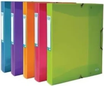 Zdjęcie produktu dla Elba 400006525, 300 ark., Niebieski, Zielony, Pomarańczowy, Różowy, Fioletowy, Polipropylen (PP), 24 x 32, 4 cm