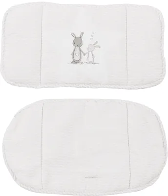 Produktbild von roba Sitzverkleinerer, Hochstuhleinlage 'Fox & Bunny', 2-teiliges Sitzkissen für Treppenhochstühle