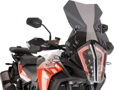 Produktbild von Puig Touring Ktm 1290 Super Adventure R/s Windschutzscheibe Schwarz  Schwarz One Size