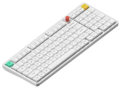 Image de Clavier mécanique Nova White - 99 touches, avec rétroéclairage RGB et système de remplacement à chaud