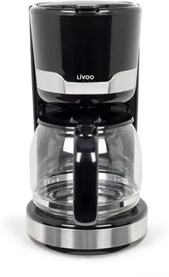 Produktbild von Filterkaffeemaschine 12 bis 14 tassen 1000 w schwarz Livoo DOD201N