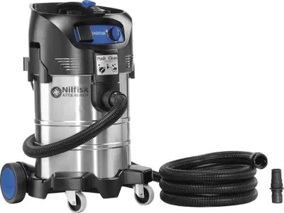 Image de Nilfisk Attix 40-21 PC aspirateur eau et poussières INOX, 37 litres, 1500 watts