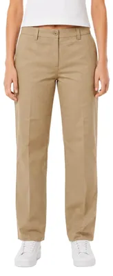 Produktbild von Lacoste Damen Chino Hose mit geradem Bein, beige S