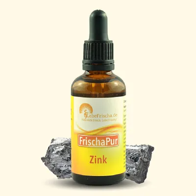Produktbild von LebeFrischa Zink Tropfen 50ml flüssiges Zinksulfat ionisiert hochdosiert