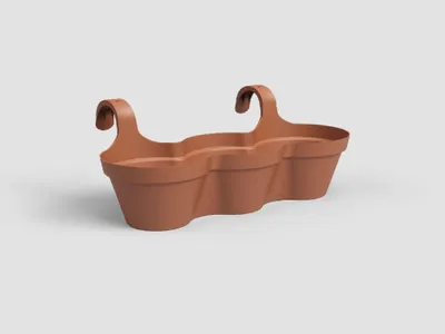 Obrázek produktu pro Artevasi Capri Balcony Triple Pot, 11 l, 305 mm, 540 mm, 280 mm, 4 kusů