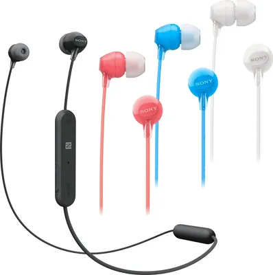 Produktbild von Sony WI-C300, Kabellos, 8 - 22000 Hz, Anrufe/Musik, 15 g, Kopfhörer, Rot