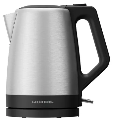 Produktbild von Grundig GMS8077, 1,7 l, 2200 W, Schwarz, Edelstahl, Edelstahl, Drahtlos