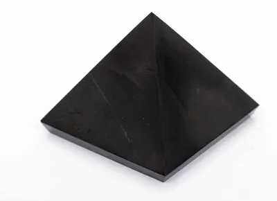 Shungit-Pyramide poliert 10 cm echte Steine Heilung