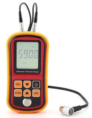 Zdjęcie produktu dla Ultradźwiękowy miernik grubości - Wyświetlacz LCD - Zakres pomiaru 1,2-300mm - Dokładność ±(1%H+0.1mm)