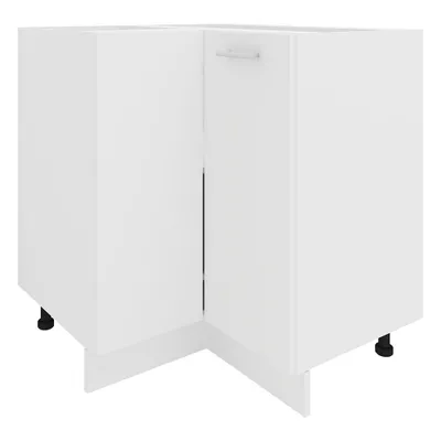 Immagine prodotto di Armadio angolare | Piedi regolabili in altezza | Dimensioni H. 82 x W. 76 x D. 76 cm | Armadio inferiore da cucina | Armadio da cucina - Esilo
