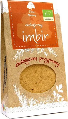 Zdjęcie produktu dla IMBIR MIELONY60 g - DARY NATURY