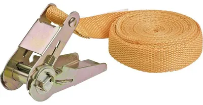 Zurrgurt 4,5 m x 25 mm, PP, mit Ratsche, ohne Haken